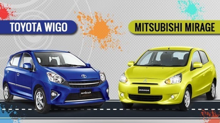 [Car Showdown 101] Toyota Wigo vs Mitsubishi Mirage: Who wins?