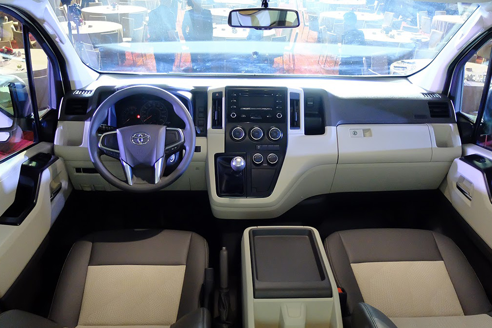 Utilities on the Toyota Hiace 2019