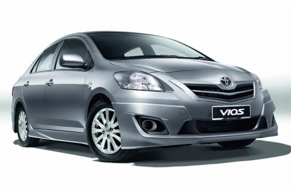 2012 Toyota Vios exterior