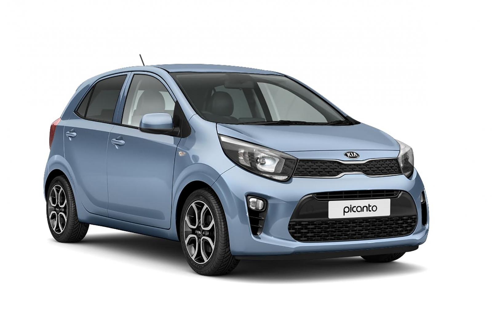 Kia Picanto голубая 2019