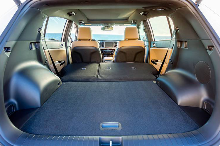 Kia Sportage 2018 Cargo Space