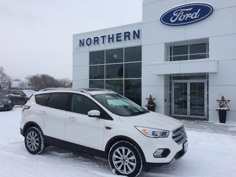 2018 Ford Escape Titanium in White