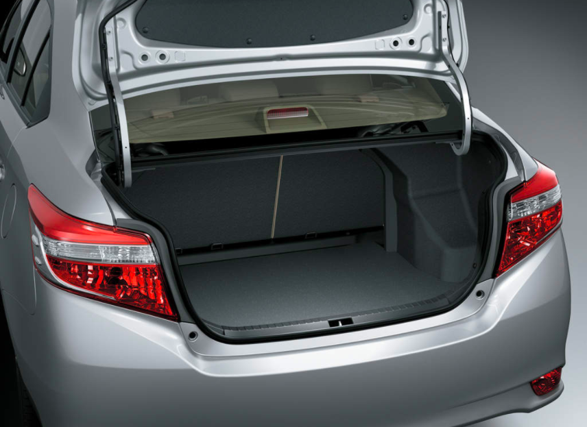 toyota vios 2020 cargo space