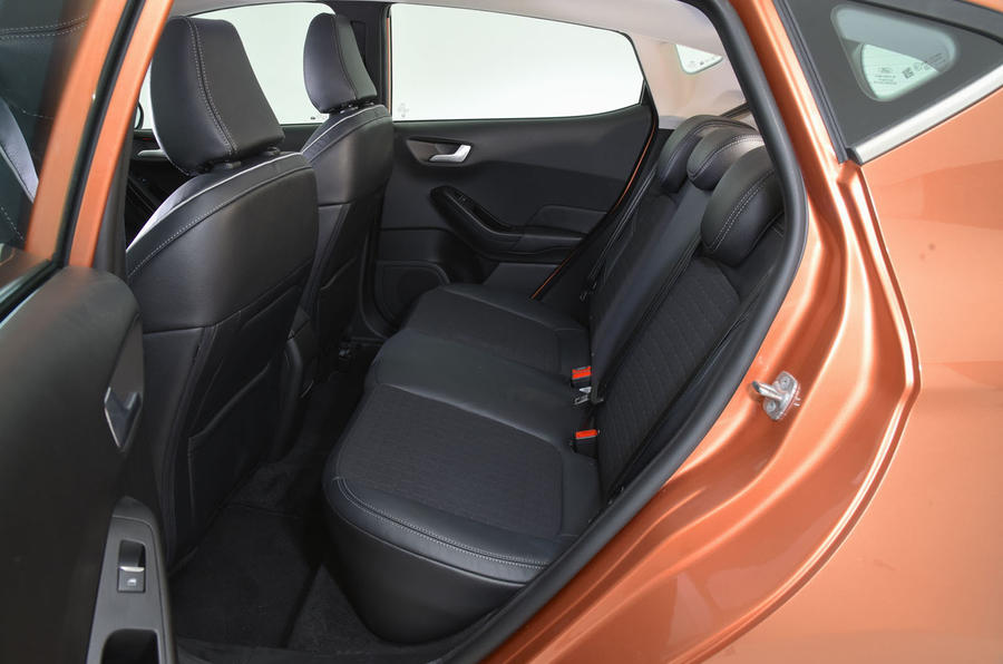 Ford Fiesta 2017 backseat space